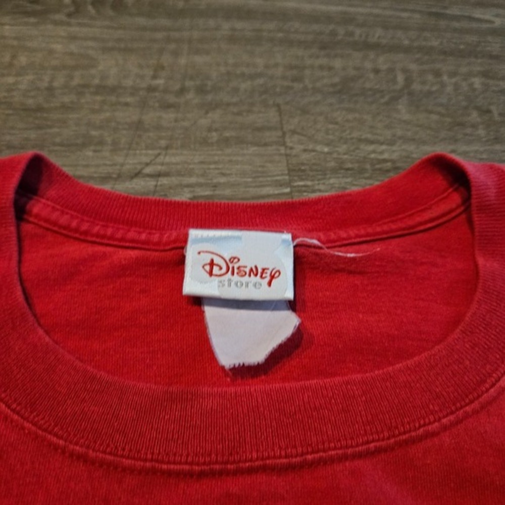 Disney Store The Incredibles Logo Graphic T Shirt Red Pixar Movie Mens XXL - Picture 5 of 8